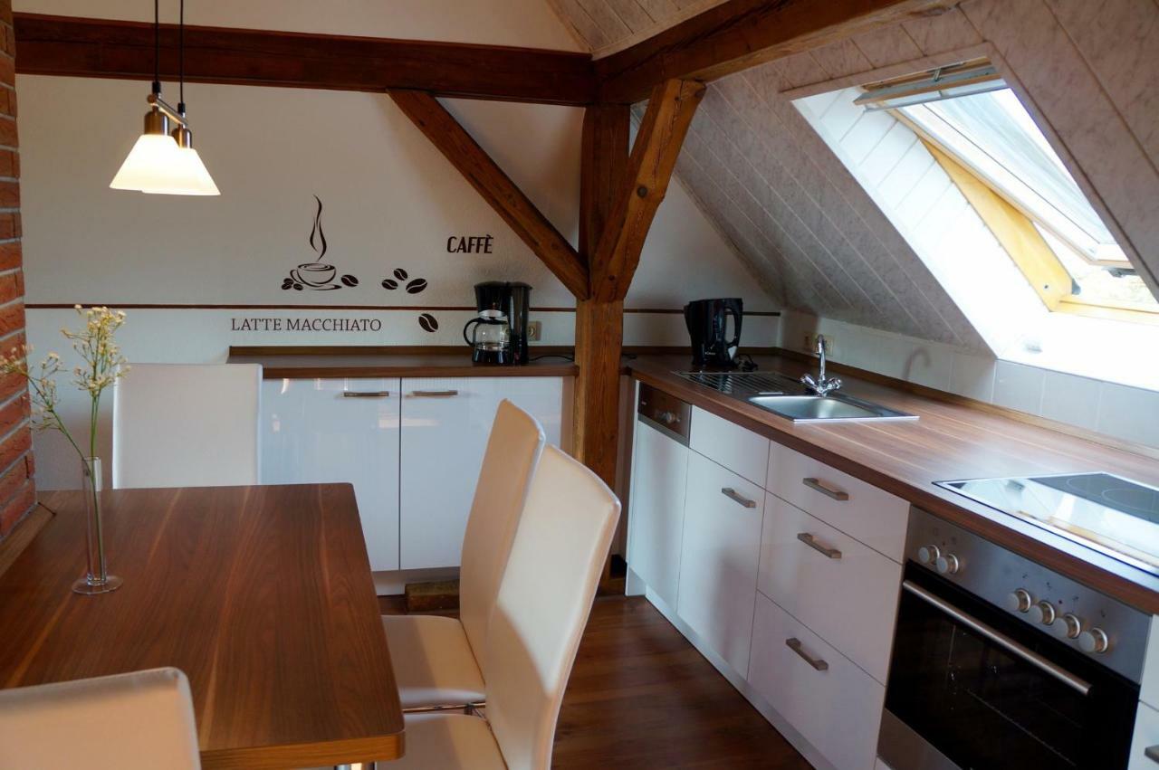 Schorfheider Ferienwohnung Eberswalde-Finow Exteriör bild